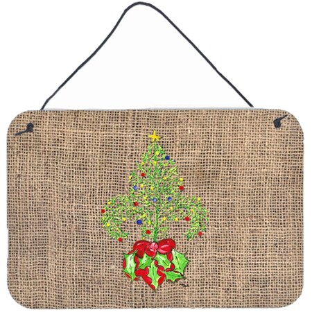 Carolines Treasures Christmas Indoor Aluminium Metal Wall Or Door Hanging Prints 8745DS812